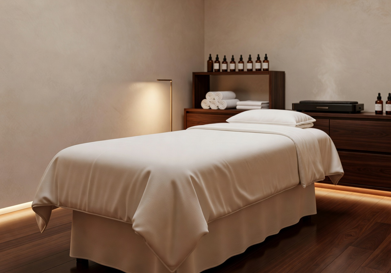 VIP luxury massage treatment room